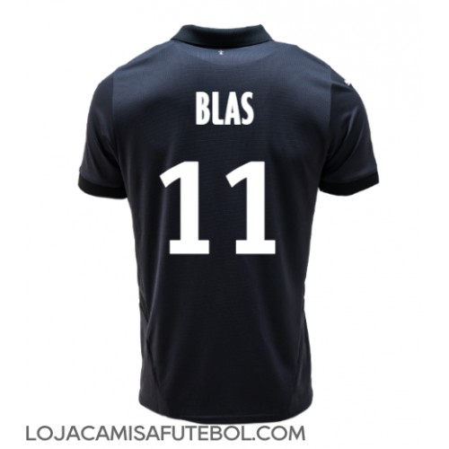 Camisa de Futebol Stade Rennais Ludovic Blas #11 Equipamento Alternativo 2024-25 Manga Curta